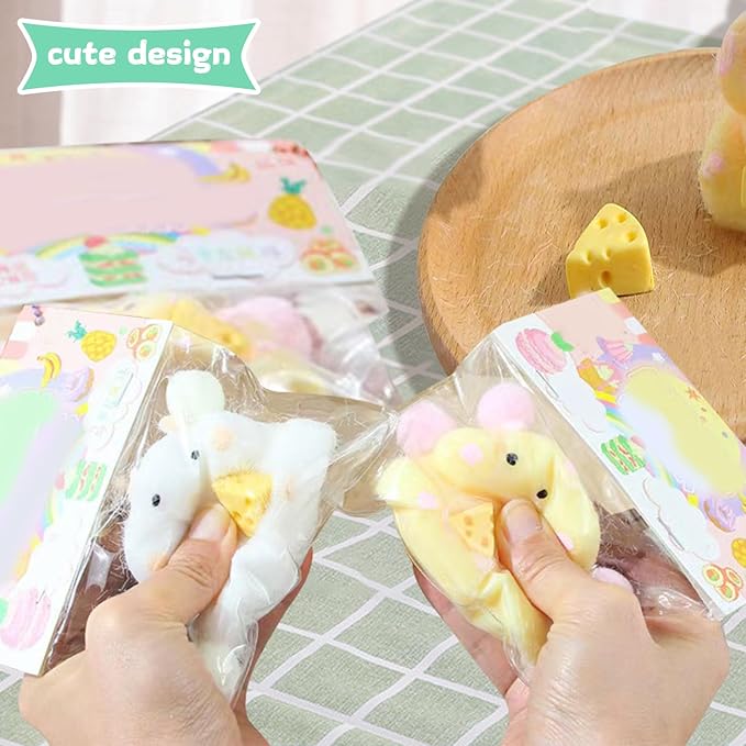 Toys, Toys Kids Childrens 2PCS Cute Soft Hamster Squishy 3inch Stress Relief Squeeze Fidget for Adults, Party Favors Pinch Family
Toys, Toys Kids Childrens 2PCS Cute Soft Hamster Squishy 3inch Stress Relief Squeeze Fidget for Adults, Party Favors Pinch Family