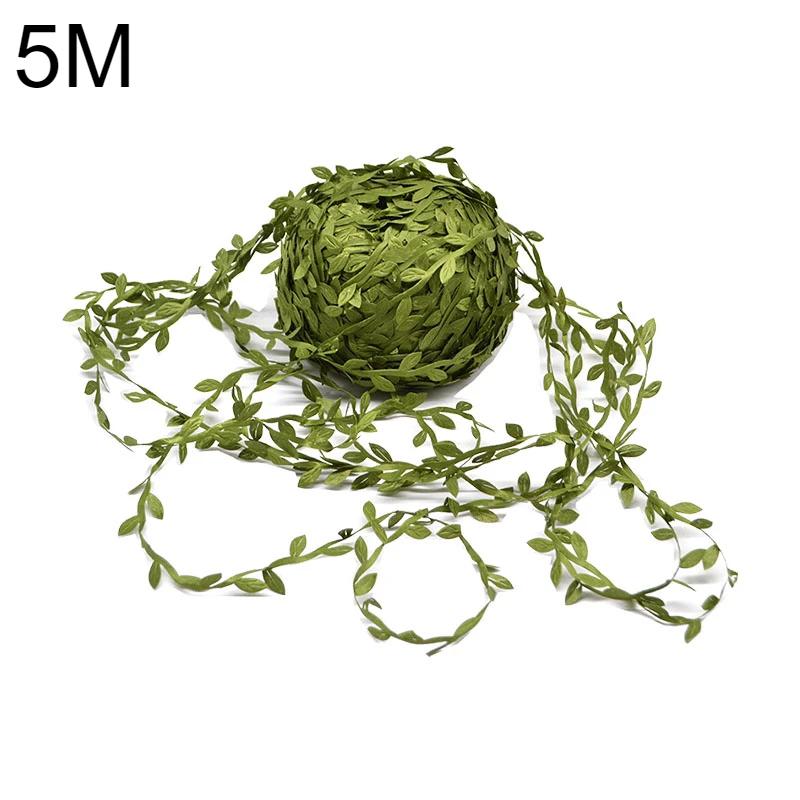 100Meter Silk Leaf-Shaped Handmake Artificial green Leaves For Wedding Decoration DIY Wreath Gift Scrapbooking Craft Fake Flower Green
100Meter Silk Leaf-Shaped Handmake Artificial green Leaves For Wedding Decoration DIY Wreath Gift Scrapbooking Craft Fake Flower Green