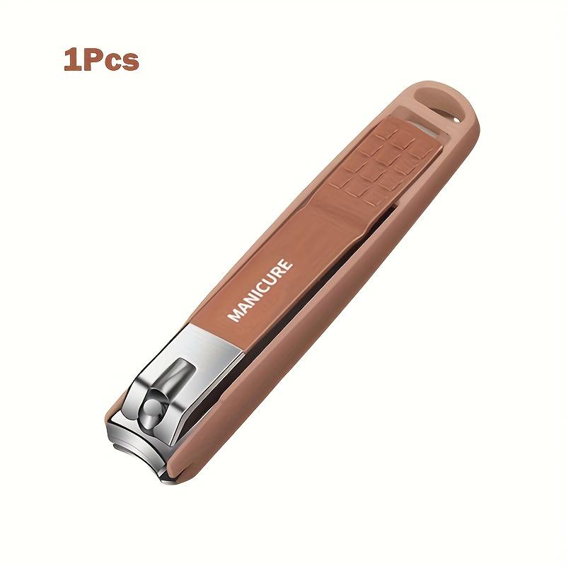 1 шт. Защищающие от брызг кусачки для ногтей на ногах и руках (для толстых ногтей) - Изогнутое лезвие, Широкое отверстие, Влагозащитная, Эргономичная ручка - коричневый
1 шт. Защищающие от брызг кусачки для ногтей на ногах и руках (для толстых ногтей) - Изогнутое лезвие, Широкое отверстие, Влагозащитная, Эргономичная ручка - коричневый