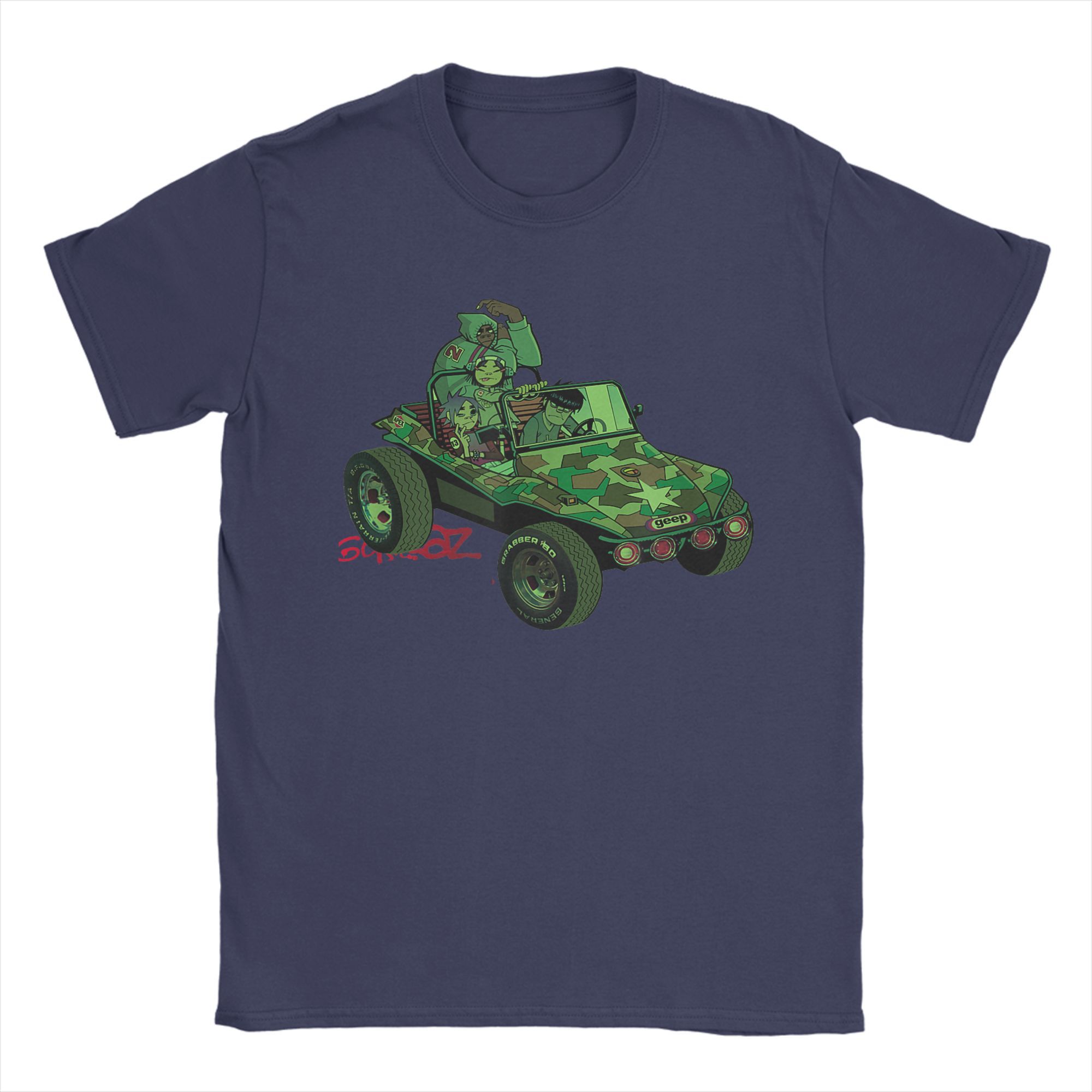 Gorillaz Geep Logo Reverse T Shirt Summer Cotton T-Shirts For Man Trendy Cool Casual Tshirt Short-Sleeved Vintage Tops L
Gorillaz Geep Logo Reverse T Shirt Summer Cotton T-Shirts For Man Trendy Cool Casual Tshirt Short-Sleeved Vintage Tops L