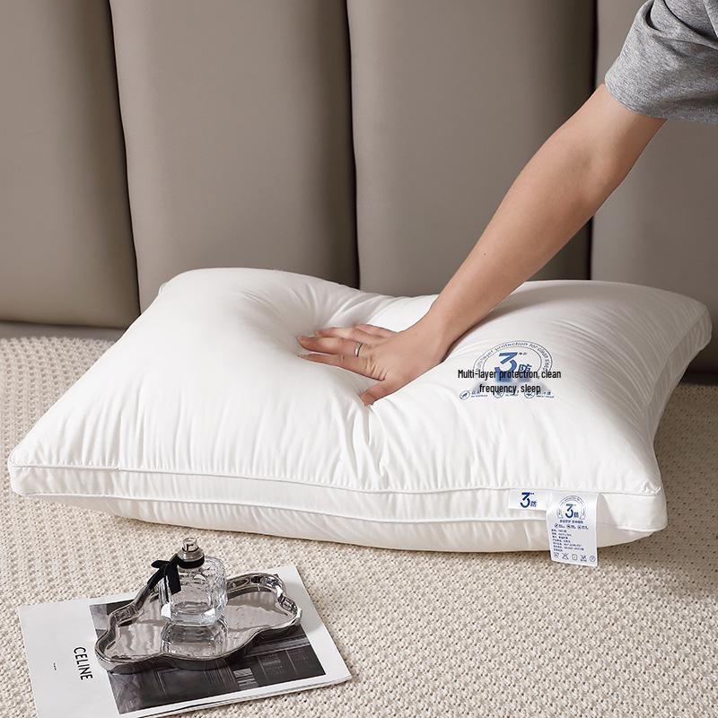 Pure Cotton Waterproof & Stain-Resistant Hotel Pillow with Neck Support 48*74cm 700g
Pure Cotton Waterproof & Stain-Resistant Hotel Pillow with Neck Support 48*74cm 700g