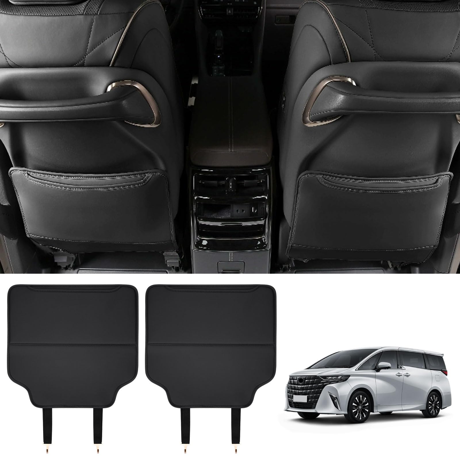 aleawol Toyota New Alphard 40 Серия Защита от ударов ногами Vellfire 40 Серия Комплект накладок на спинки сидений заднего ряда из ПУ кожи для защиты от ударов ногами и загрязнений
aleawol Toyota New Alphard 40 Серия Защита от ударов ногами Vellfire 40 Серия Комплект накладок на спинки сидений заднего ряда из ПУ кожи для защиты от ударов ногами и загрязнений