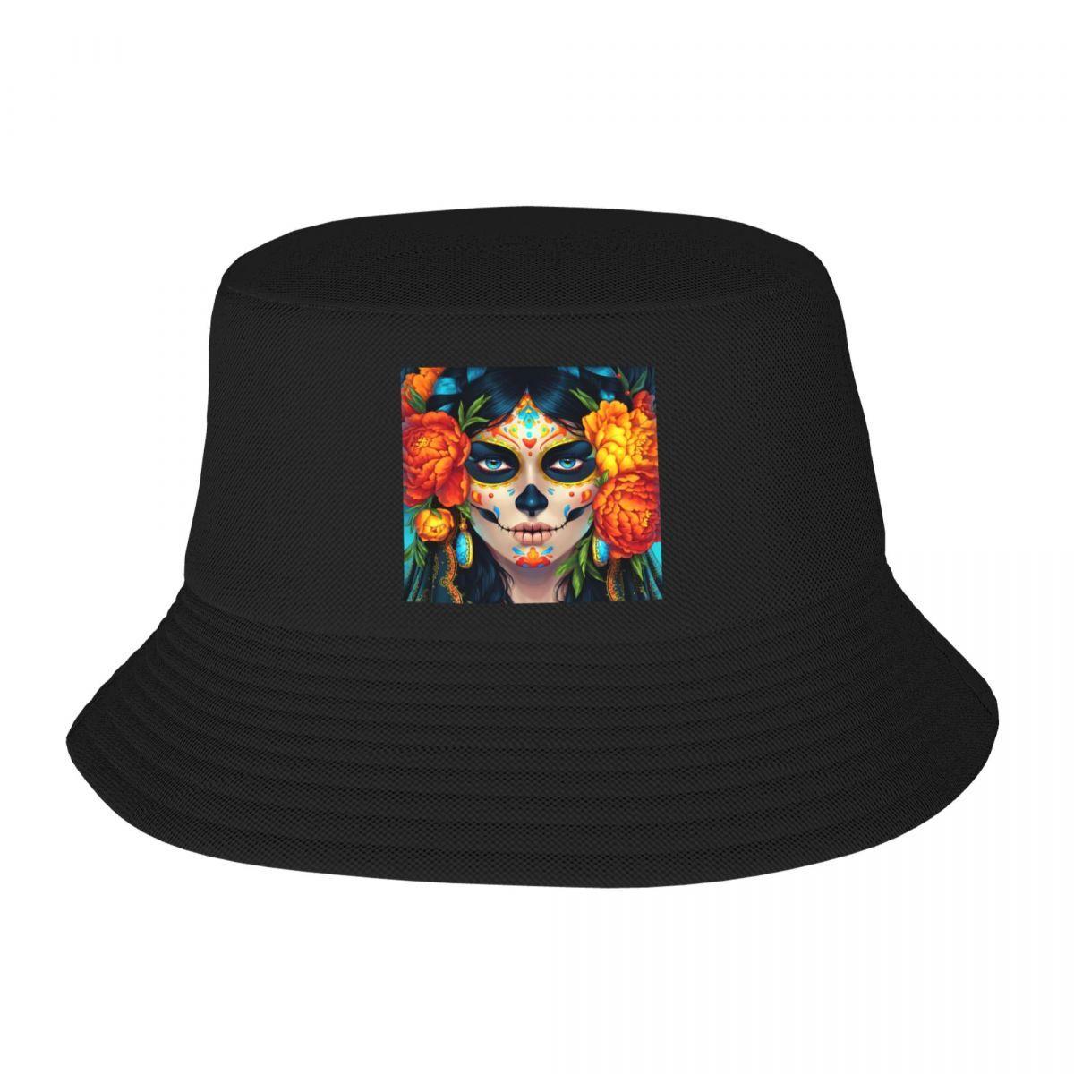 Custom Mexican Catrina Sugar Skull Lady Bucket Hat Women Unisex Outdoor Sun Summer Camping Cap
Custom Mexican Catrina Sugar Skull Lady Bucket Hat Women Unisex Outdoor Sun Summer Camping Cap