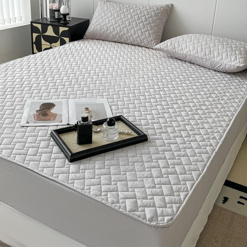 Washed Cotton Quilted Quilted Cotton Single Mattress Thickened Simmons Mattress Protective Cover Household Non-Slip, Dirt-Proof And Dust-Proof Cover 120 * 200cm Single Sheet
Washed Cotton Quilted Quilted Cotton Single Mattress Thickened Simmons Mattress Protective Cover Household Non-Slip, Dirt-Proof And Dust-Proof Cover 120 * 200cm Single Sheet