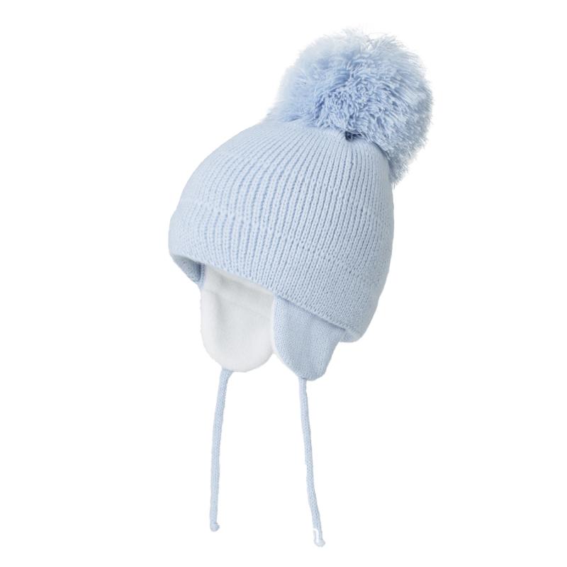Winter Warm Knitted Baby Hats For Girls Pom Pom Kid Toddler Boys Beanies Cap With Fleece Lining S 46 to 48CM
Winter Warm Knitted Baby Hats For Girls Pom Pom Kid Toddler Boys Beanies Cap With Fleece Lining S 46 to 48CM