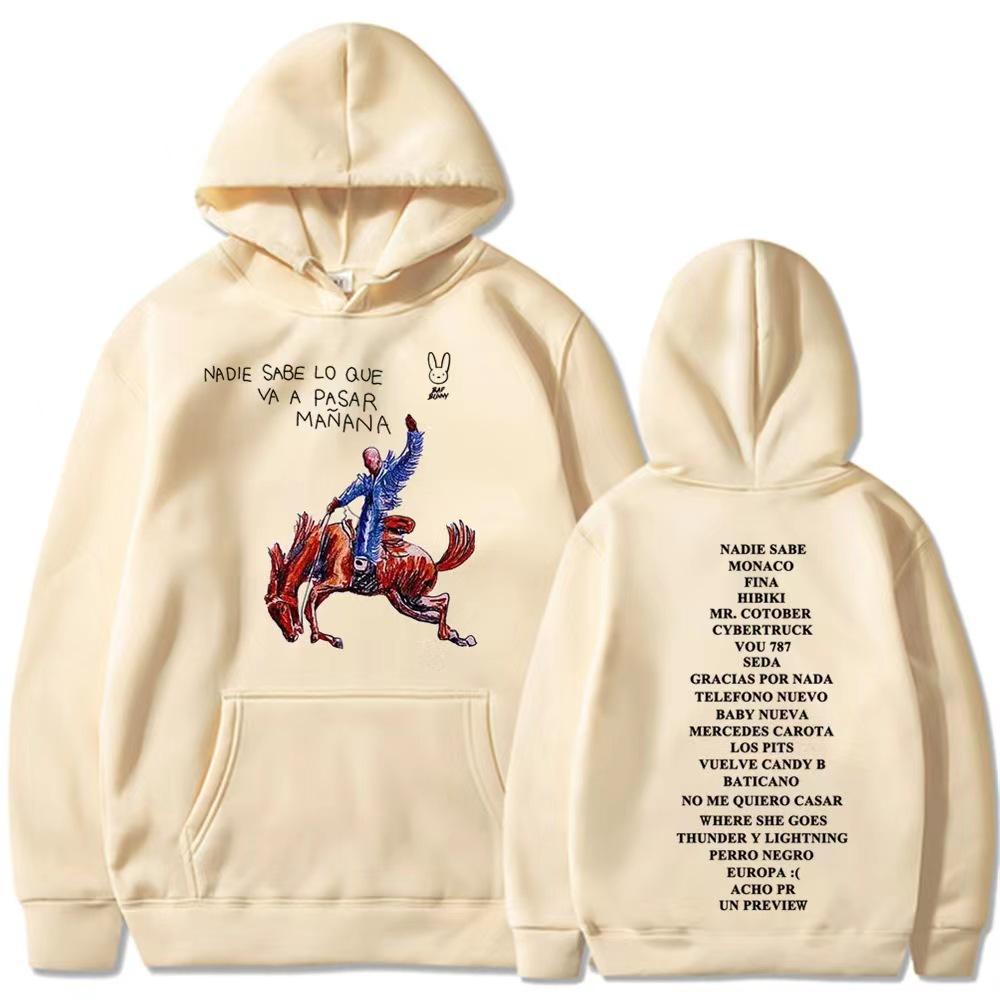 Новий Bad Rabbit Новий Альбом Nadie Sabe Lo Que Va a Pasar Manana Светр XL
Новий Bad Rabbit Новий Альбом Nadie Sabe Lo Que Va a Pasar Manana Светр XL