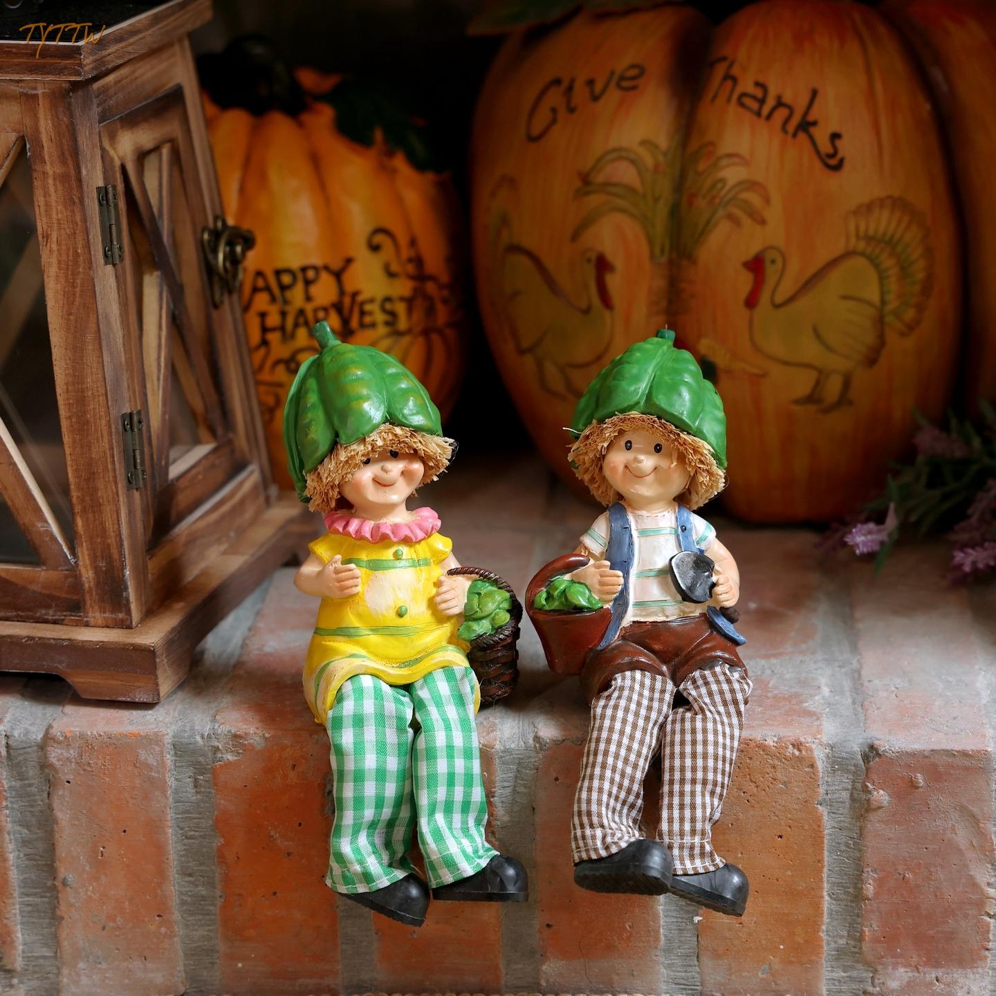 Nordic retro countryside hanging doll home decoration ornament cute sculpture living room entrance courtyard desktop decoration
Nordic retro countryside hanging doll home decoration ornament cute sculpture living room entrance courtyard desktop decoration