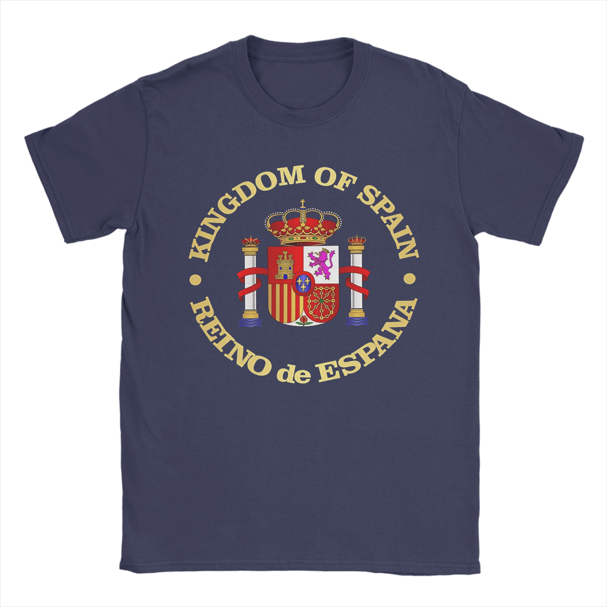 Men TShirt The coat of arms of Spain Novelty Pure Cotton Tee Shirt Short Sleeve T Shirt Crewneck Clothing Gift Idea 4XL
Men TShirt The coat of arms of Spain Novelty Pure Cotton Tee Shirt Short Sleeve T Shirt Crewneck Clothing Gift Idea 4XL