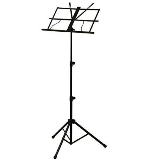 ARIA AMS-40B Steel Music Stand with Spring-Loaded Music Holder (Set of 2) with Case
ARIA AMS-40B Steel Music Stand with Spring-Loaded Music Holder (Set of 2) with Case