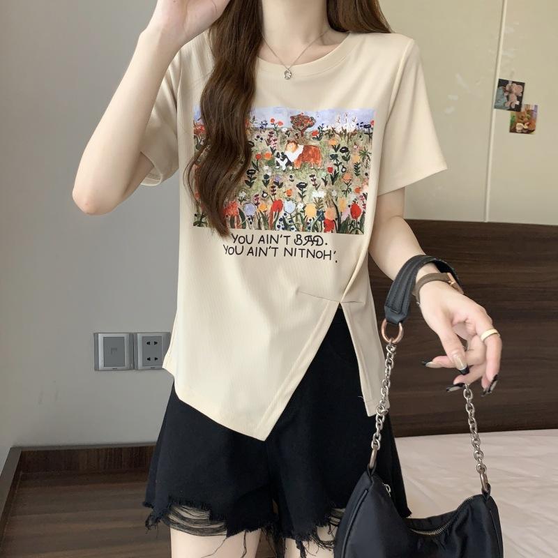 Human cotton 2 * 2 2025 summer printing short-sleeved T-shirt women s design sense loose niche S абрикосовый
Human cotton 2 * 2 2025 summer printing short-sleeved T-shirt women s design sense loose niche S абрикосовый
