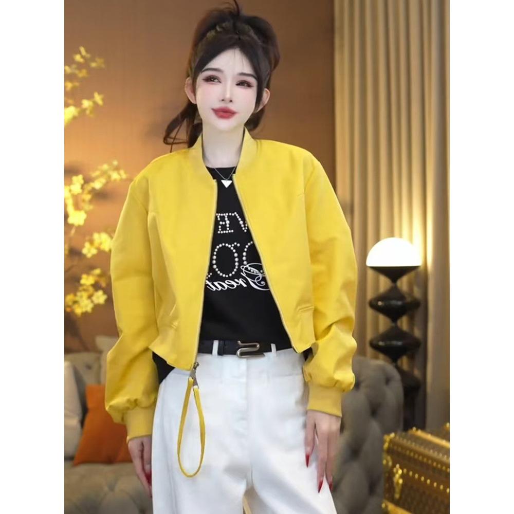 2025 Women s European-Style Stand-Up Collar Casual Cardigan Baseball Jacket for Spring and Autumn Extra Large
2025 Women s European-Style Stand-Up Collar Casual Cardigan Baseball Jacket for Spring and Autumn Extra Large