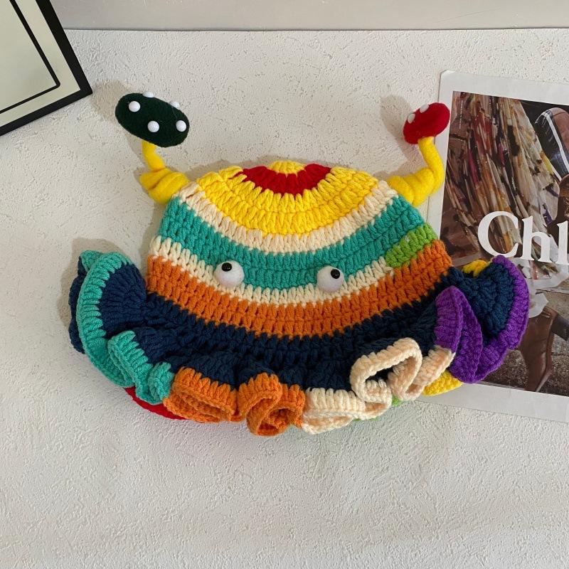 JYL TS DIY Color Block Beanie Women Funny Dopamine Knit Bucket Hat Acrylic 1222Mao12976 темно-блакитний колір
JYL TS DIY Color Block Beanie Women Funny Dopamine Knit Bucket Hat Acrylic 1222Mao12976 темно-блакитний колір