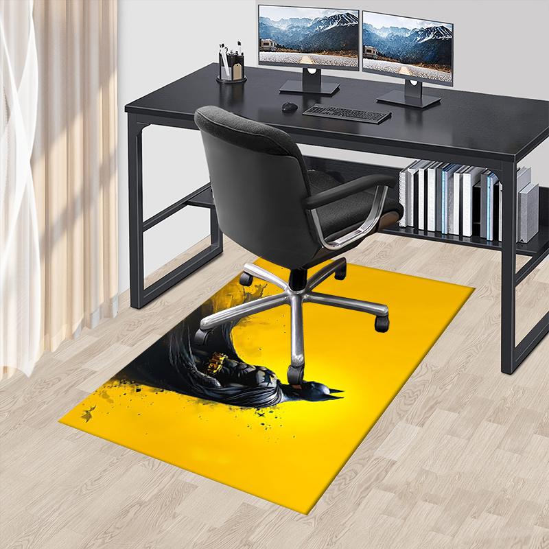 Batman,Yellow Office Carpet Chair Mats, Home Decor Dormitory Floor Protector With Anti-Skid Backing, Large Area Coverage, Christmas Decorati 60cm by 90cm
Batman,Yellow Office Carpet Chair Mats, Home Decor Dormitory Floor Protector With Anti-Skid Backing, Large Area Coverage, Christmas Decorati 60cm by 90cm