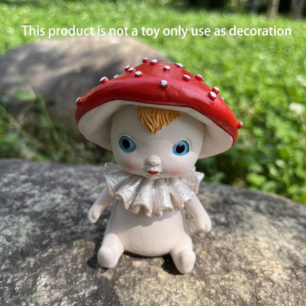 Cute mushroom plant resin crafts are suitable for garden decoration, garden decoration, home ornaments
Cute mushroom plant resin crafts are suitable for garden decoration, garden decoration, home ornaments