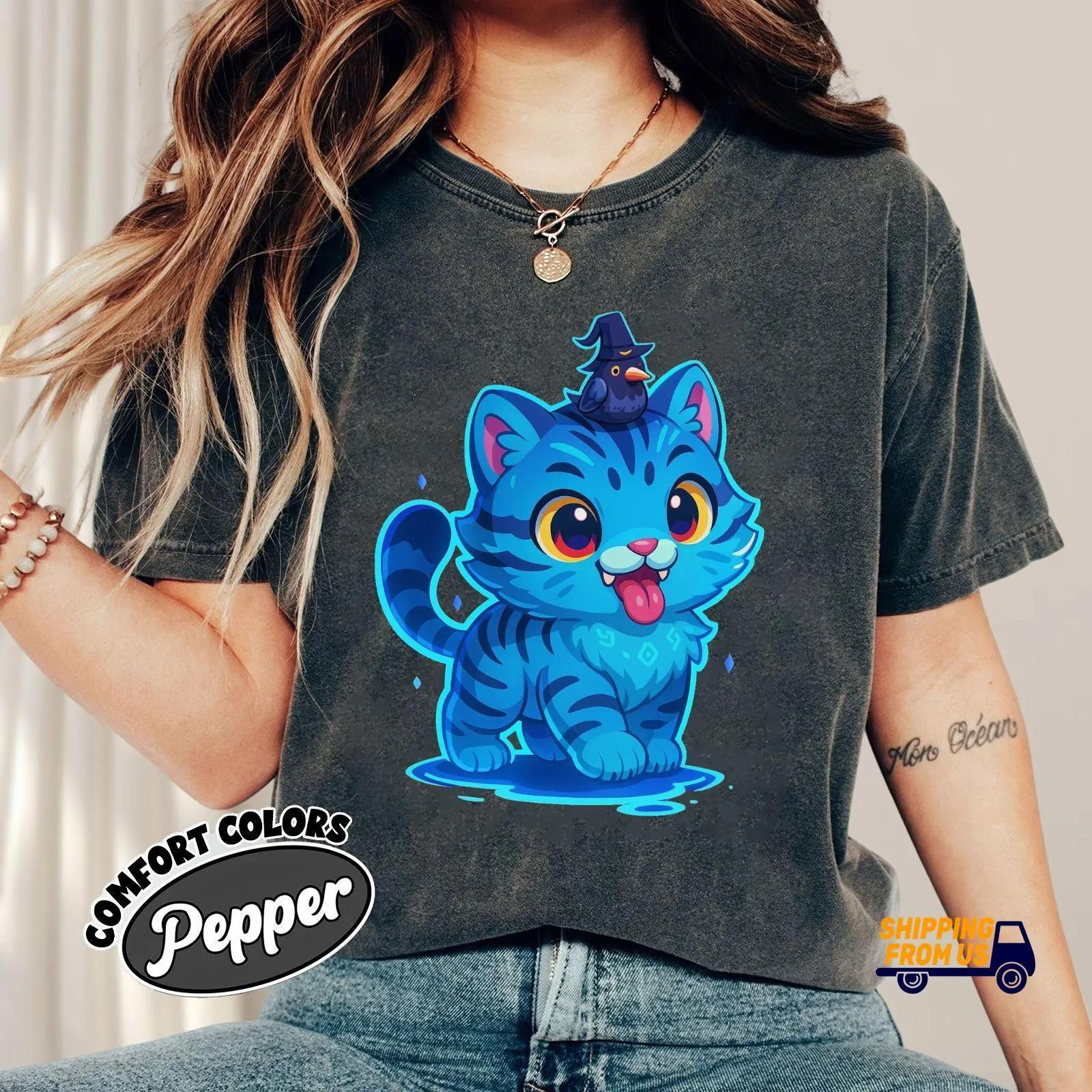 Retro Tiger Comfort Colors Shirt Blue Tiger And Bird Demon Animal Love Tee Cute Tigger Graphic Tee For Kpop Fans S
Retro Tiger Comfort Colors Shirt Blue Tiger And Bird Demon Animal Love Tee Cute Tigger Graphic Tee For Kpop Fans S