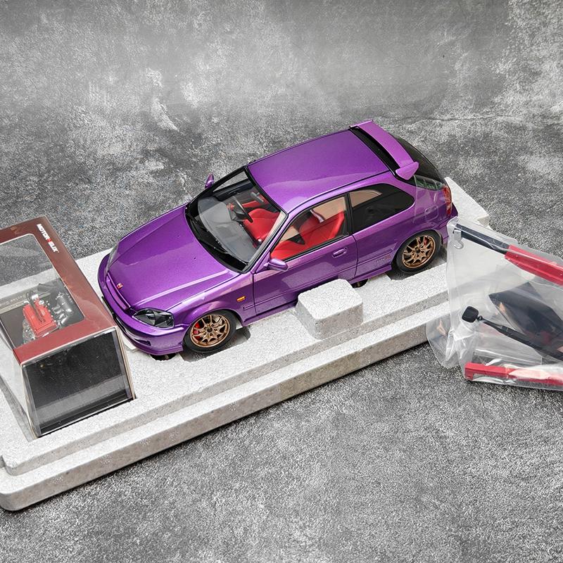 MOTORHELIX 1/18 Honda Civic TYPE R (EK9) Collector s Model Car static decoration collection
MOTORHELIX 1/18 Honda Civic TYPE R (EK9) Collector s Model Car static decoration collection