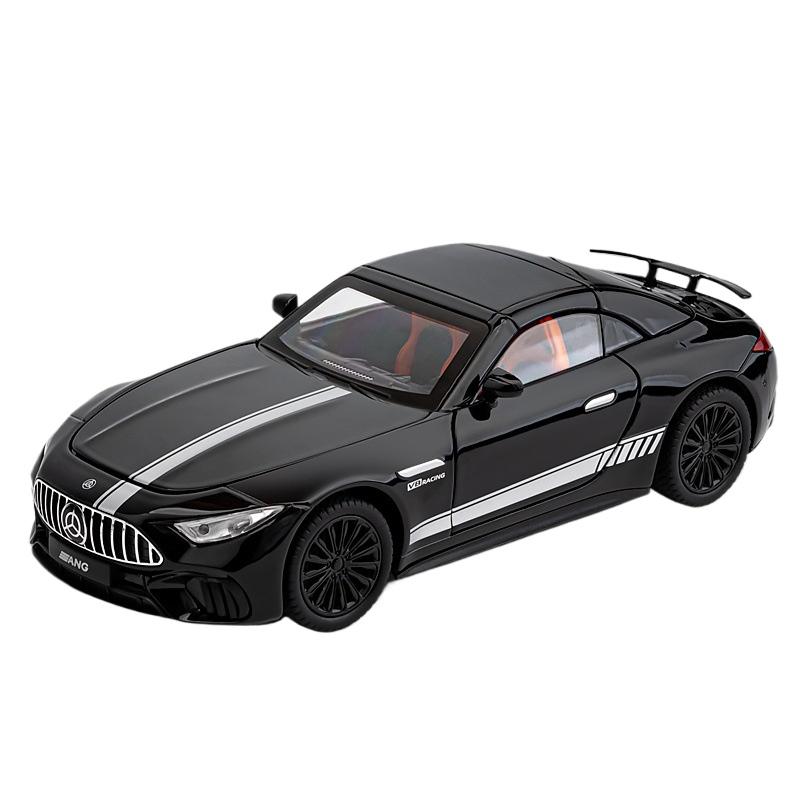 1/24 Scale Mercedes-Benz SL63 V8 Sports Car Alloy Miniature Scale Toy Car Model Diecast Metal Sound and Light Simulation Children Vehicles жовтий
1/24 Scale Mercedes-Benz SL63 V8 Sports Car Alloy Miniature Scale Toy Car Model Diecast Metal Sound and Light Simulation Children Vehicles жовтий