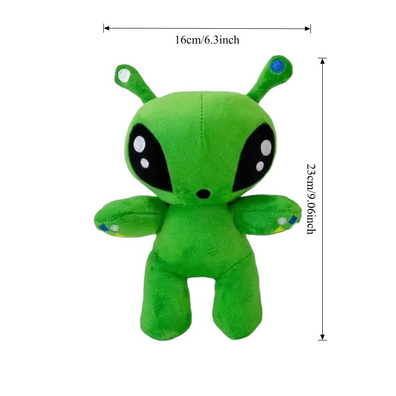Green Alien Plush Toy Anime Tentacled Horn Alien Monsters Plushie Doll for Boys Girls Cute Soft Stuffed Throw Pillow Gifts
Green Alien Plush Toy Anime Tentacled Horn Alien Monsters Plushie Doll for Boys Girls Cute Soft Stuffed Throw Pillow Gifts
