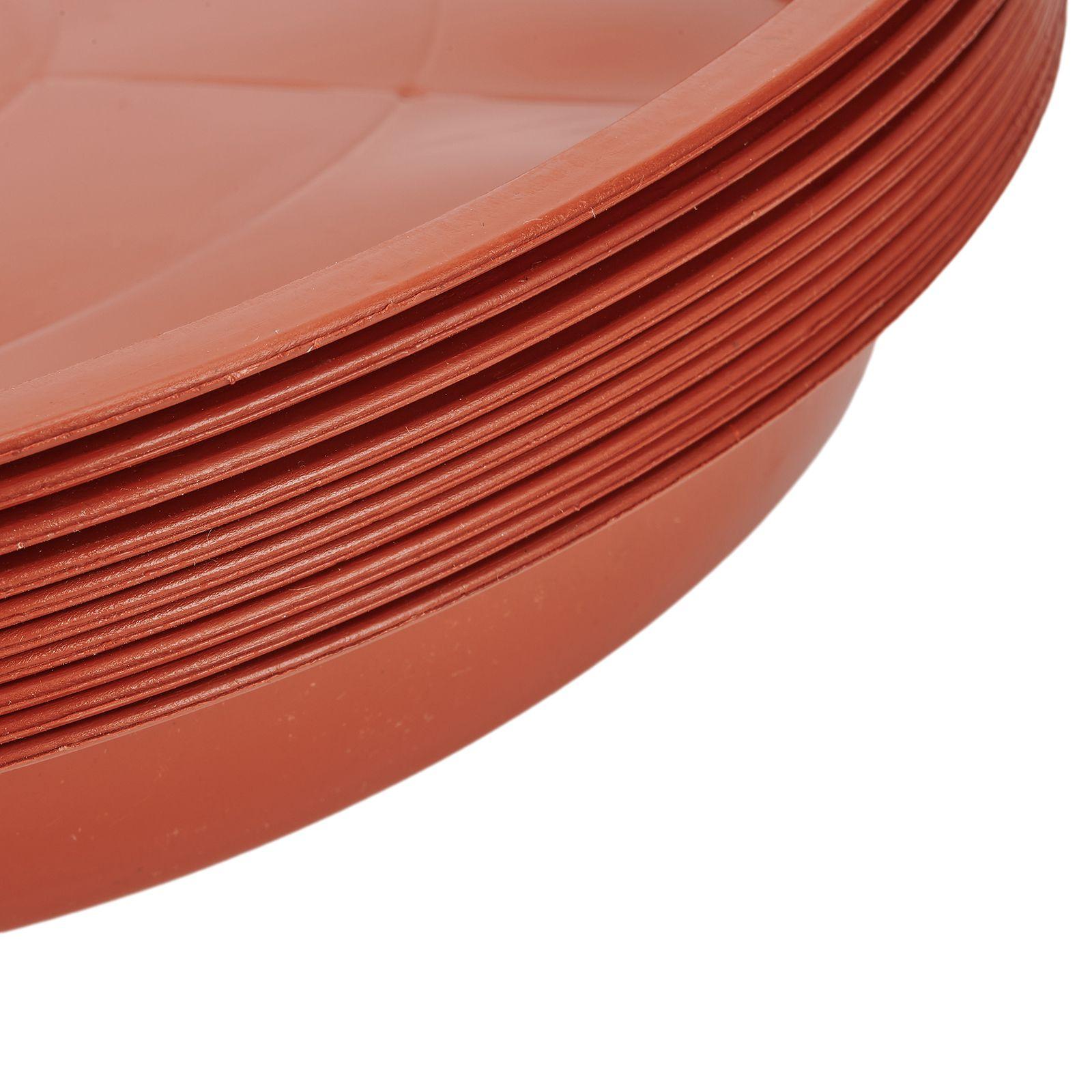 Heavy Duty 10pcs Plastic Plant Pot Saucers Water Tray Base for Use with Various Pot Sizes to Prevent Water Spills PB180 17.8CM
Heavy Duty 10pcs Plastic Plant Pot Saucers Water Tray Base for Use with Various Pot Sizes to Prevent Water Spills PB180 17.8CM