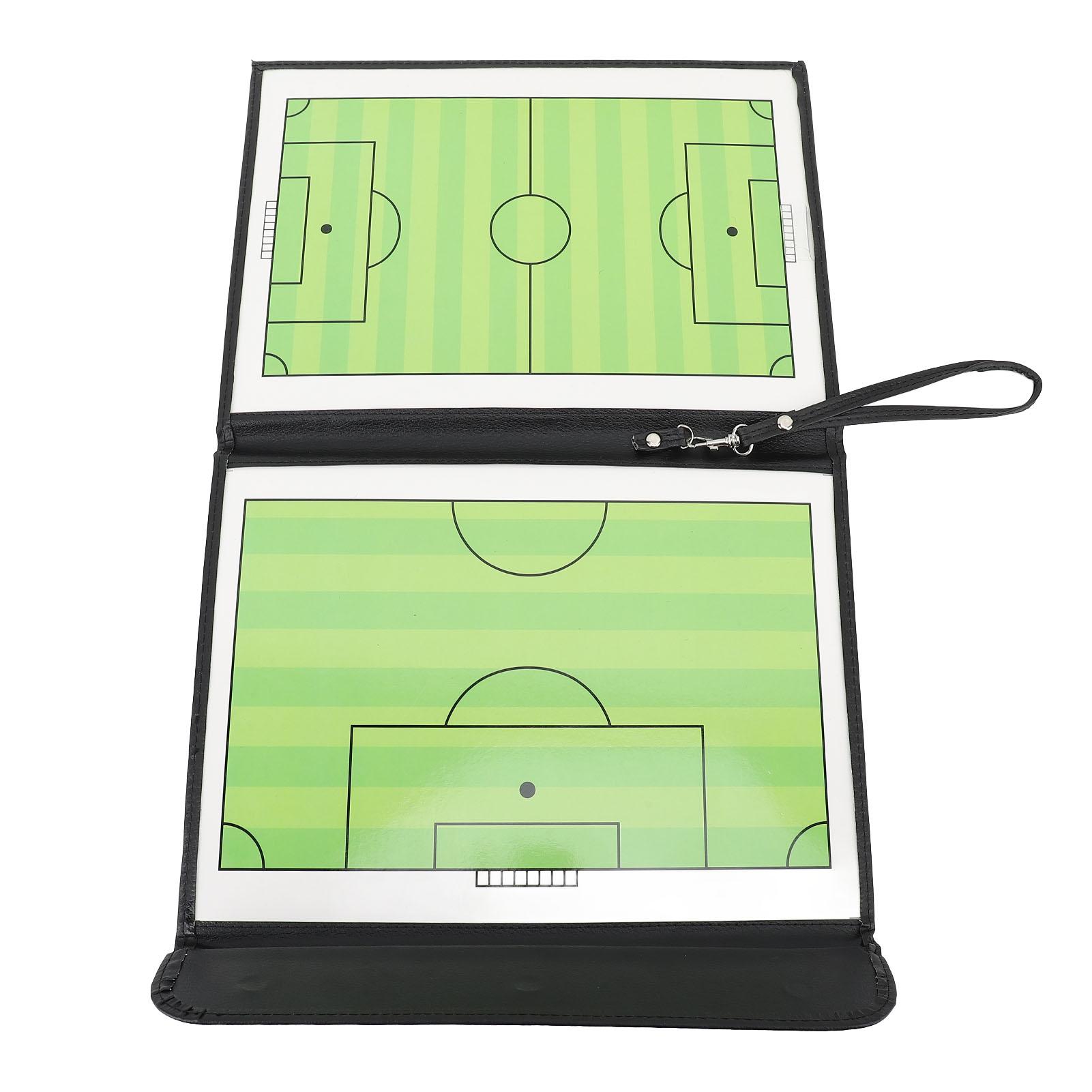 Soccer Coaching Board Soccer Coaches Clipboard Portable Football Training Strategy Coach Board with Marker Pen
Soccer Coaching Board Soccer Coaches Clipboard Portable Football Training Strategy Coach Board with Marker Pen