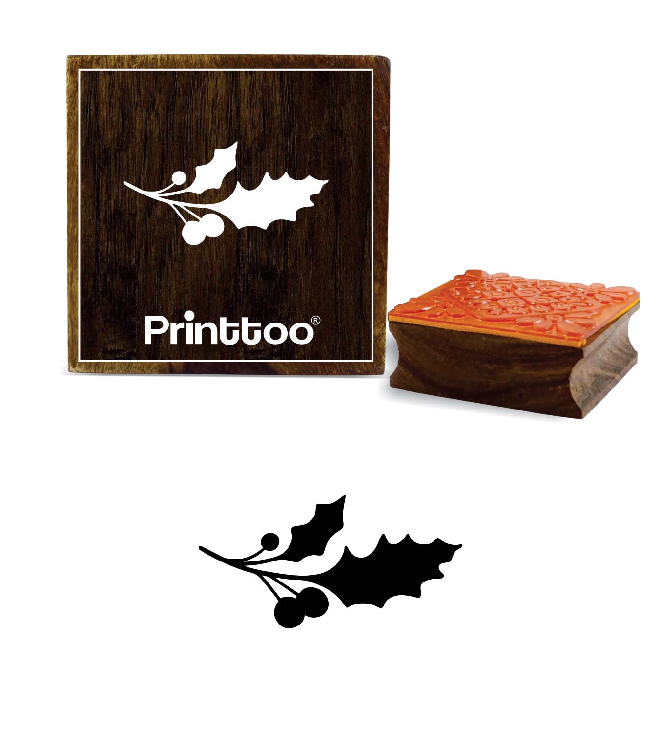 Printtoo Christmas Holly Berries With Leaf Design Square Wooden Rubber Stamp-2 x 2 2 x 2 Inches коричневый
Printtoo Christmas Holly Berries With Leaf Design Square Wooden Rubber Stamp-2 x 2 2 x 2 Inches коричневый