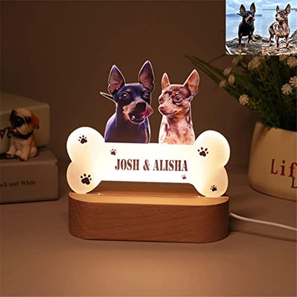 Acrylic Pet Growth Memory Night Light With Custom Photo Preserve Precious Pet Accompany Moments Warm Luminous Decoration 3-Color Base
Acrylic Pet Growth Memory Night Light With Custom Photo Preserve Precious Pet Accompany Moments Warm Luminous Decoration 3-Color Base