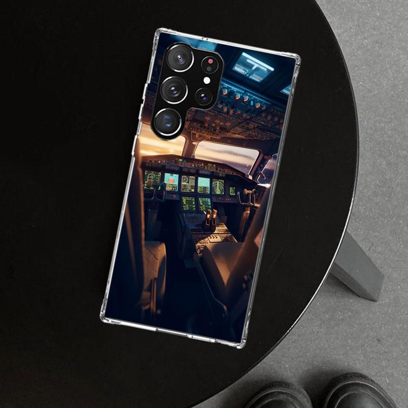 Aviation Aeroplane Pilot Cockpit Phone Case Cover for Samsung Galaxy S26 S25 Edge S24 S23 Ultra S22 Plus S21 FE S20 + Art Custom Samsung S24 Plus
Aviation Aeroplane Pilot Cockpit Phone Case Cover for Samsung Galaxy S26 S25 Edge S24 S23 Ultra S22 Plus S21 FE S20 + Art Custom Samsung S24 Plus