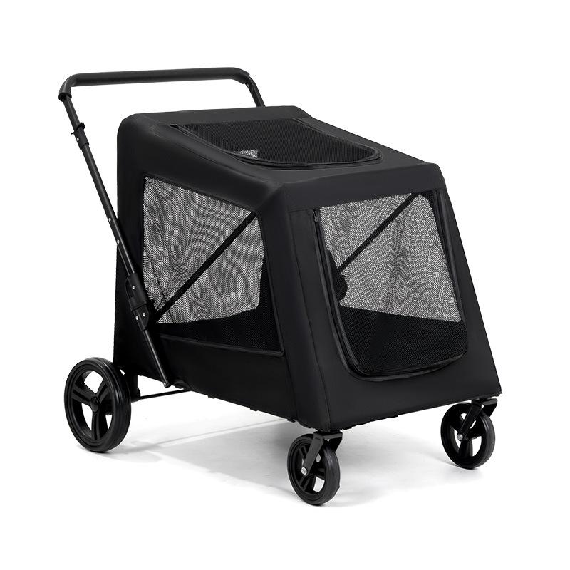 Large Foldable Pet Stroller Multi-Functional Outdoor Travel Dog Cart Portable Dog Wheelchair Comfortable Breathable Pet Carriers SP200 чёрный
Large Foldable Pet Stroller Multi-Functional Outdoor Travel Dog Cart Portable Dog Wheelchair Comfortable Breathable Pet Carriers SP200 чёрный