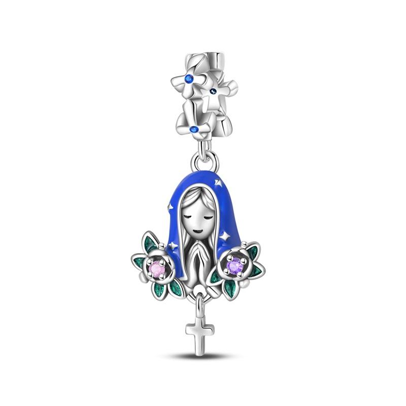 Copper Metal Nun Pray Cross Rose Pendant Bead Component Charm Bead Components Jewellery Compatible With Authentic Original Bracelet High Quality Fine
Copper Metal Nun Pray Cross Rose Pendant Bead Component Charm Bead Components Jewellery Compatible With Authentic Original Bracelet High Quality Fine