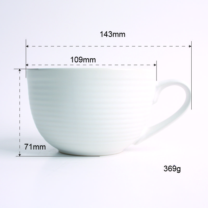 1pc Minimalist Ceramic Mug Classic Style White Coffee Cup for Office Afternoon Tea Drinkware Water Cups with Handle 401-500ml білий
1pc Minimalist Ceramic Mug Classic Style White Coffee Cup for Office Afternoon Tea Drinkware Water Cups with Handle 401-500ml білий
