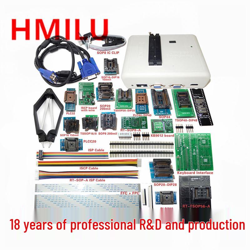 Multifunctional RT809H Universal Programmer: High-Speed BIOS Flasher for Motherboard & LCD
Multifunctional RT809H Universal Programmer: High-Speed BIOS Flasher for Motherboard & LCD