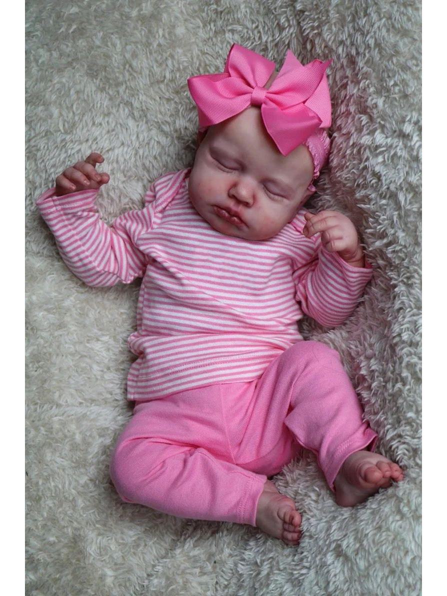 Кукла LouLou Reborn - реалистичная виниловая кукла-младенец Vinyl Body Girl
Кукла LouLou Reborn - реалистичная виниловая кукла-младенец Vinyl Body Girl