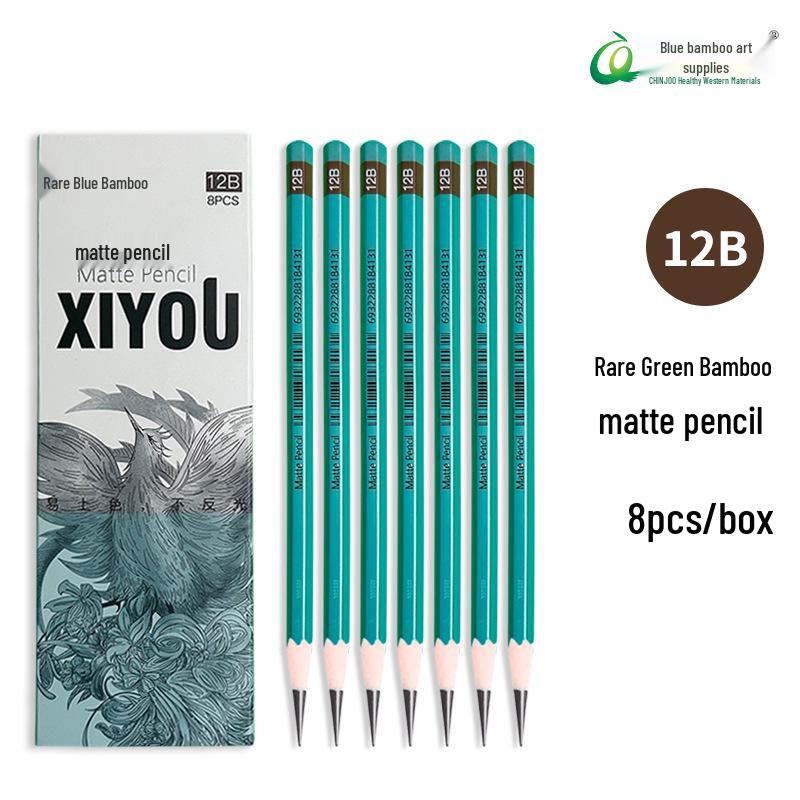 Non-Reflective Rare Blue Matte Bamboo Charcoal Sketch Pencil for Art Other
Non-Reflective Rare Blue Matte Bamboo Charcoal Sketch Pencil for Art Other
