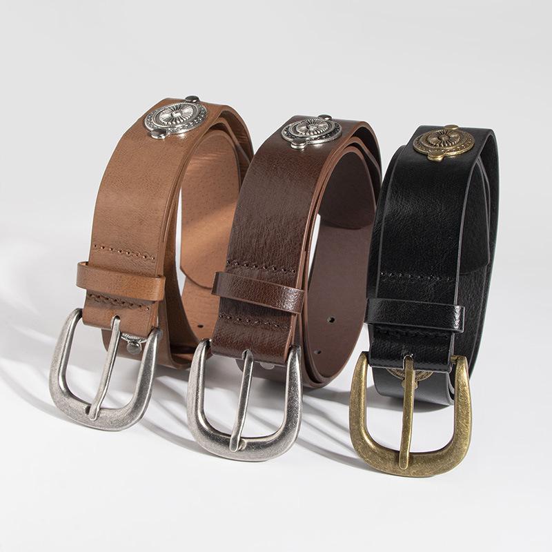 New Women s Retro Pin Buckle Leather Belt - Versatile Cross-Border Design 80-100cm коричневий
New Women s Retro Pin Buckle Leather Belt - Versatile Cross-Border Design 80-100cm коричневий