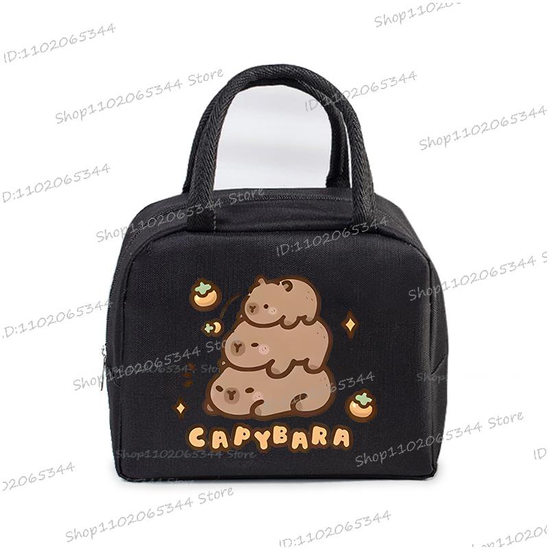 Kawaii Capybara Design Lunch Box Storage Bag Women Cartoon Capybara Print Portable Bento Bags Animal Capybara Lover Lunch Bags
Kawaii Capybara Design Lunch Box Storage Bag Women Cartoon Capybara Print Portable Bento Bags Animal Capybara Lover Lunch Bags