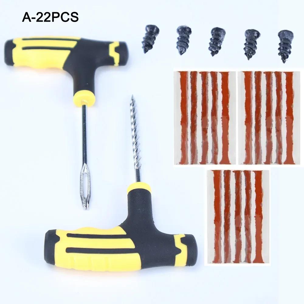 22/84pcs Tire Repair Screws Car Tire Puncture Tool Kit Screw In Tire Plug With Screwdriver Vacuum Tire Mending Nail Screw Plug
22/84pcs Tire Repair Screws Car Tire Puncture Tool Kit Screw In Tire Plug With Screwdriver Vacuum Tire Mending Nail Screw Plug