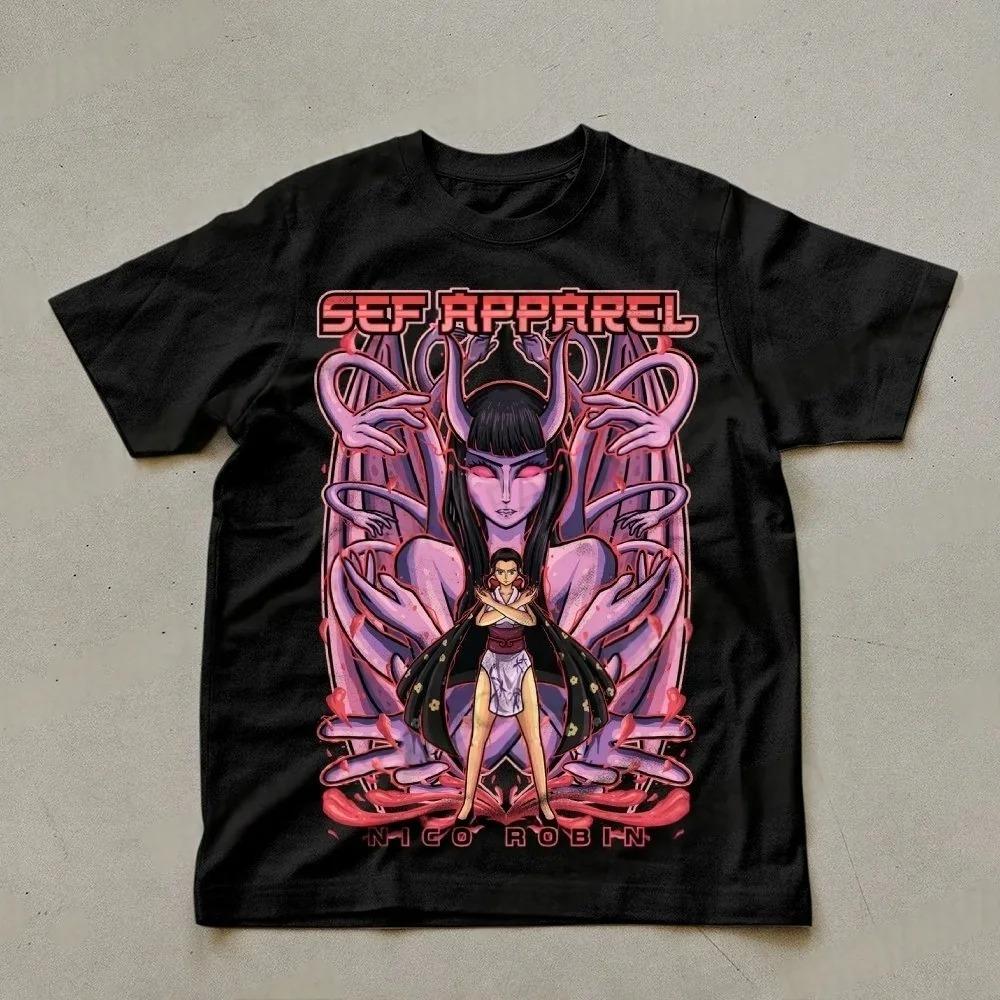 Japan Hot-blooded Anime One Piece Nico Robin Graphic Print T-shirt Men Women Streetwear Harajuku Fashion Loose Oversize Top Cotton Solf Summer New Tee 4XL
Japan Hot-blooded Anime One Piece Nico Robin Graphic Print T-shirt Men Women Streetwear Harajuku Fashion Loose Oversize Top Cotton Solf Summer New Tee 4XL
