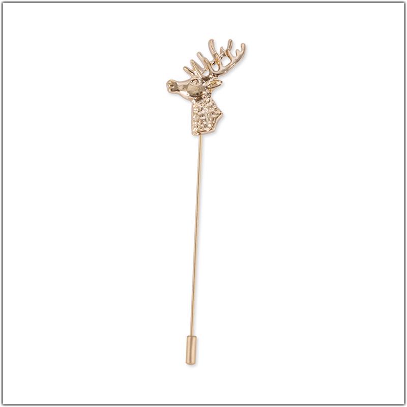 Simple Deer Head Lapel Pin Brooch - Japanese/Korean Fashion Accessory
Simple Deer Head Lapel Pin Brooch - Japanese/Korean Fashion Accessory