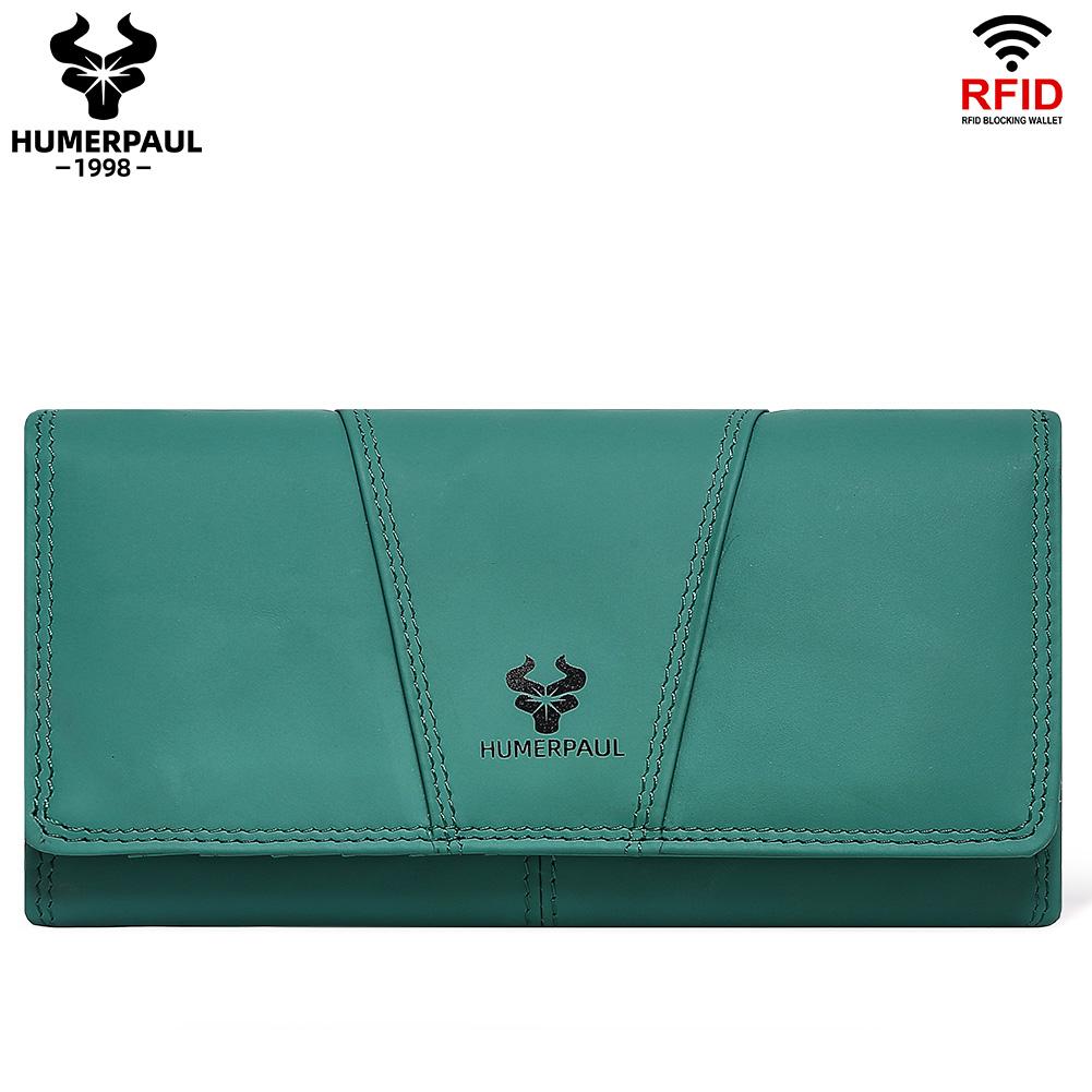 HUMERPAUL Ladies wallet first layer cowhide wallet large capacity clutch multi-card wallet with photo window wallet зелений
HUMERPAUL Ladies wallet first layer cowhide wallet large capacity clutch multi-card wallet with photo window wallet зелений