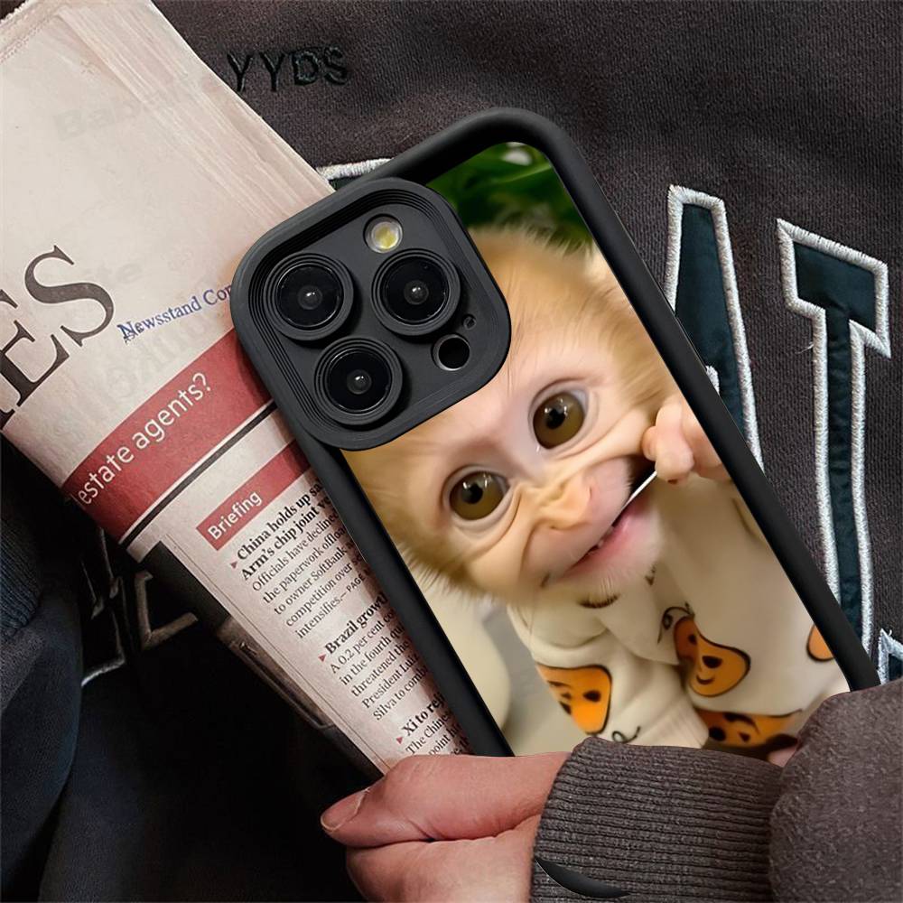 Cute Funny Monkey Phone Case For iPhone 16 15 14 Plus 13 12 11 17 Pro Max Pro Soft Cover iPhone 17 Pro
Cute Funny Monkey Phone Case For iPhone 16 15 14 Plus 13 12 11 17 Pro Max Pro Soft Cover iPhone 17 Pro