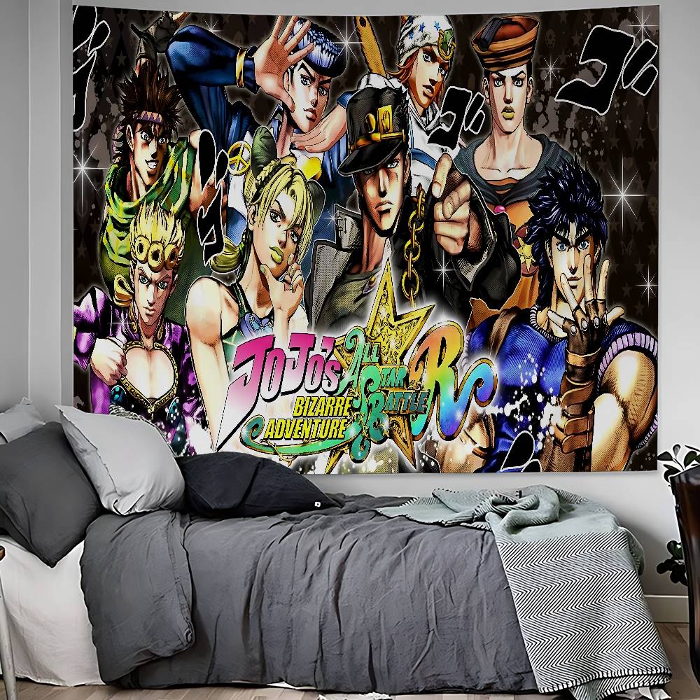 Anime JoJos Bizarre Adventure Printed Large Wall Tapestry Indian Buddha Wall Decoration Witchcraft Bohemian Hippie Wall Art 74x94cm(29x37in)
Anime JoJos Bizarre Adventure Printed Large Wall Tapestry Indian Buddha Wall Decoration Witchcraft Bohemian Hippie Wall Art 74x94cm(29x37in)