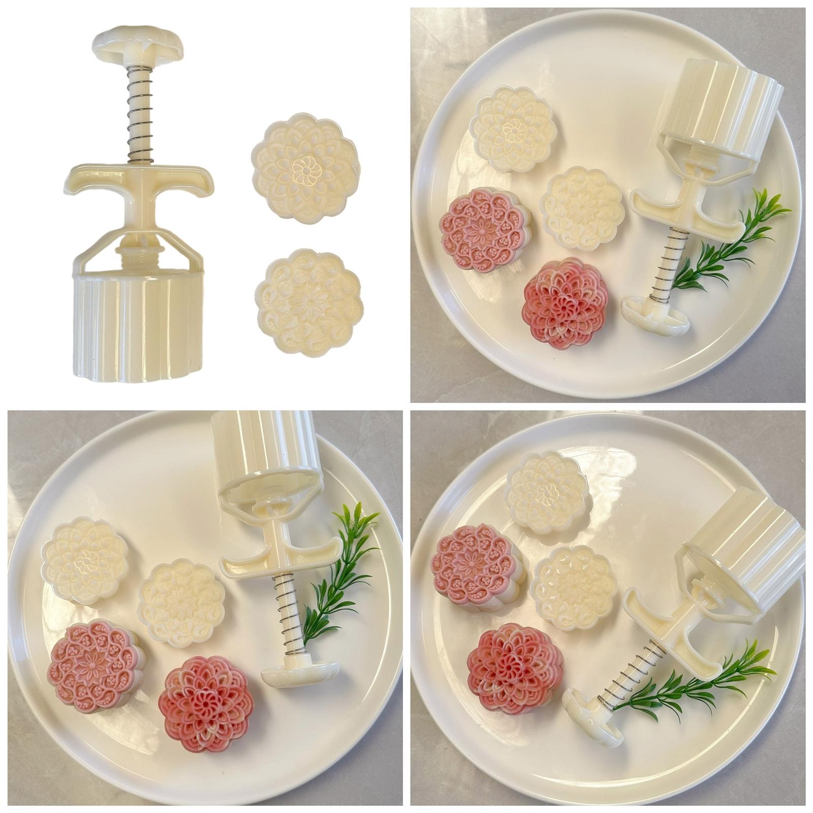 Hand Pressed Mooncakes Mold Cookie Stamp Bean Pastes Cake Molds ABS Pastries Dessert Mould for Baking Enthusiasts
Hand Pressed Mooncakes Mold Cookie Stamp Bean Pastes Cake Molds ABS Pastries Dessert Mould for Baking Enthusiasts