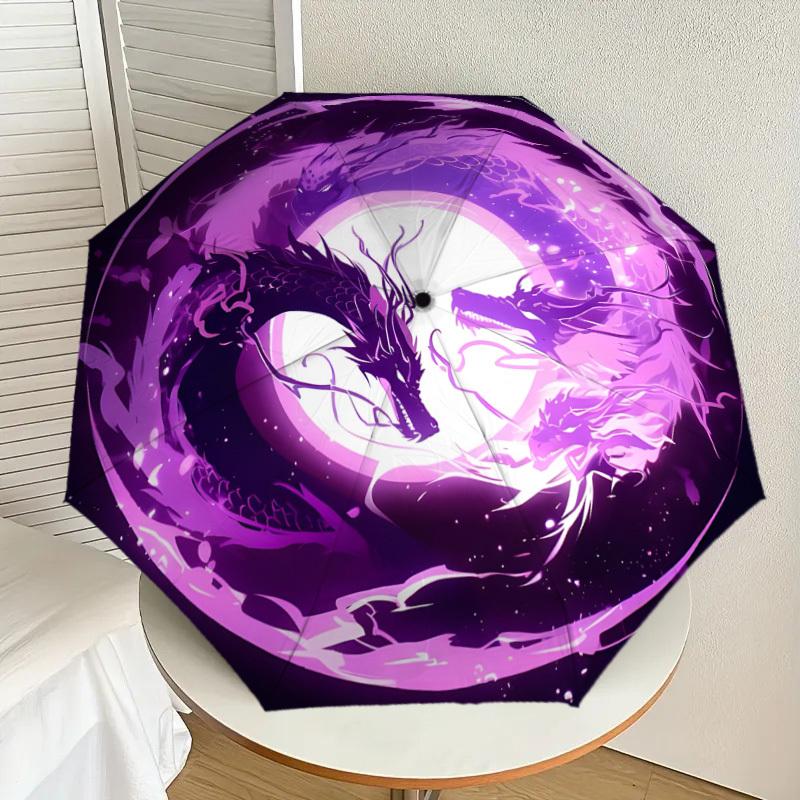 1pc Dragon Moon Yin Yang Symbol Umbrella with Plastic Handle,Suitable for All Seasons Home Travel Outdoor UmbrellaDD1249
1pc Dragon Moon Yin Yang Symbol Umbrella with Plastic Handle,Suitable for All Seasons Home Travel Outdoor UmbrellaDD1249