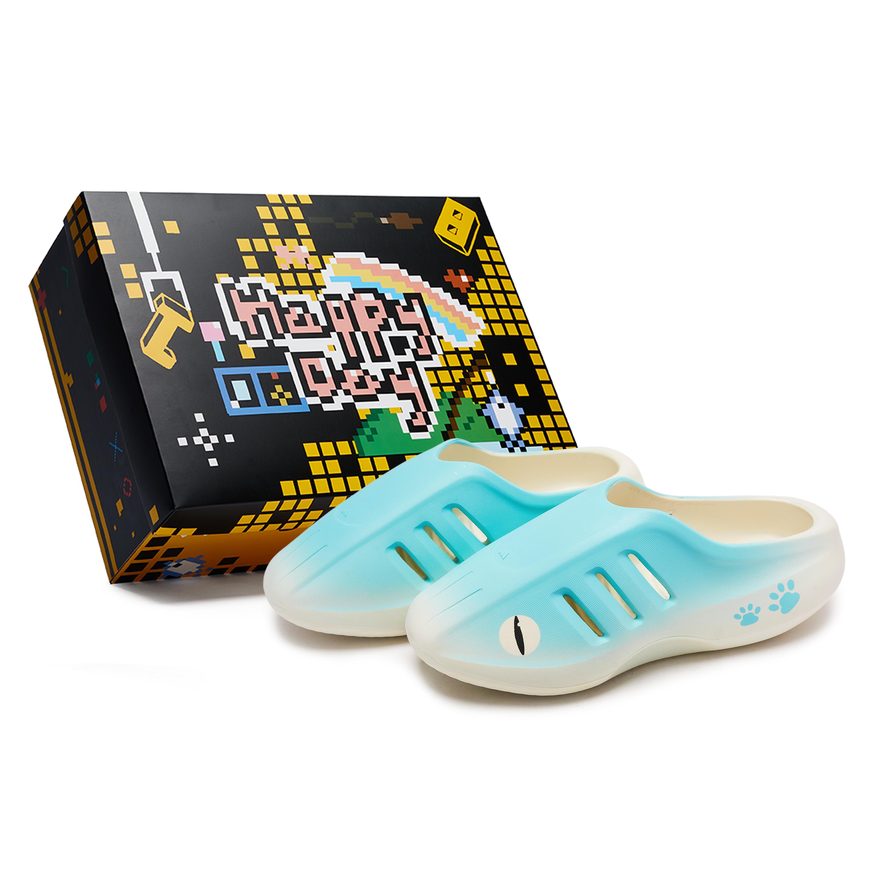 Adidas Originals AdiFOM IIInfinity Mules Quiet Abrasion Resistant Closed Toe Slippers Unisex White Blue JH6766(Team80-S-BOX) 42
Adidas Originals AdiFOM IIInfinity Mules Quiet Abrasion Resistant Closed Toe Slippers Unisex White Blue JH6766(Team80-S-BOX) 42