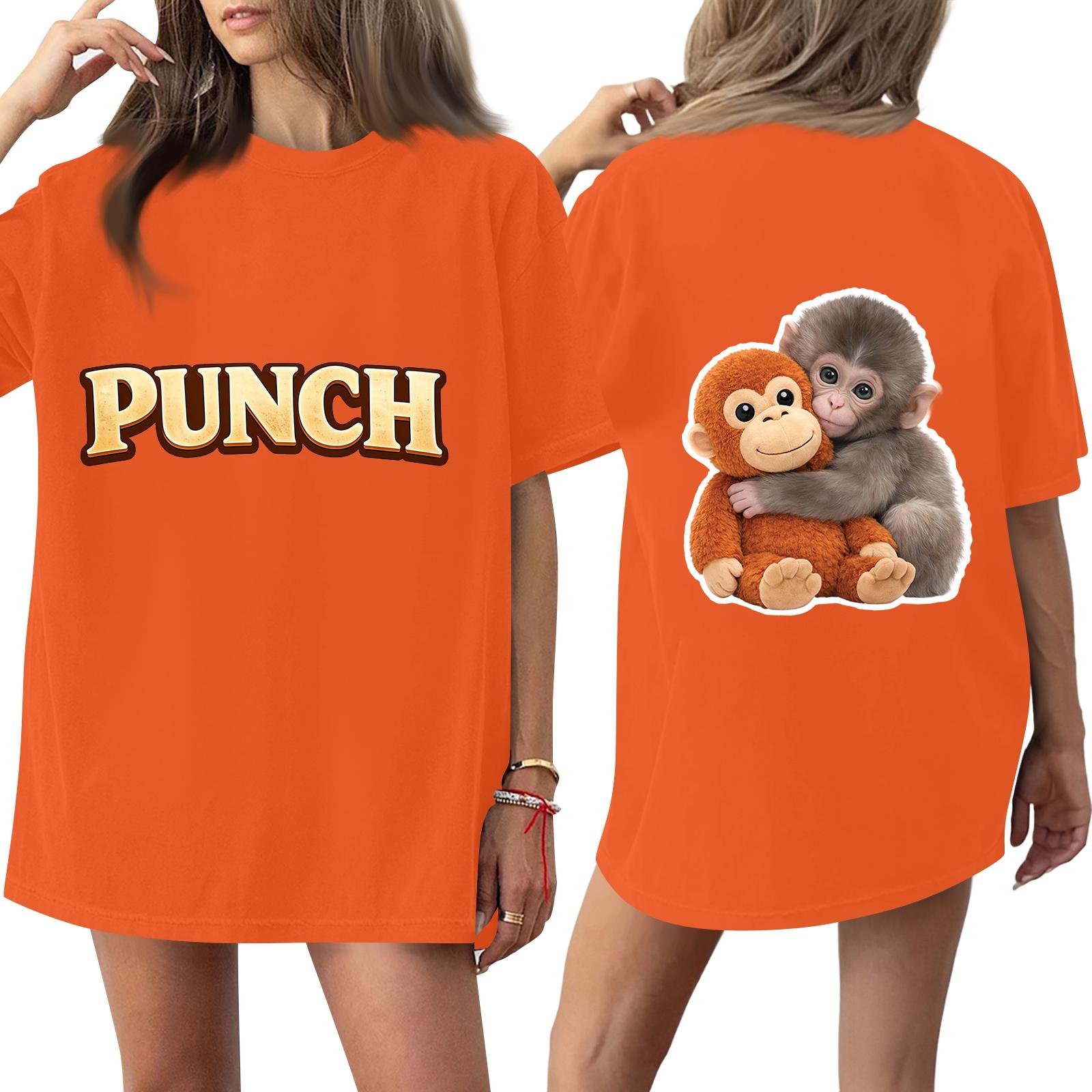 Women s Casual Fashion Round Neck Monkey Print Short Sleeve T-Shirt Top XXXL помаранчевий
Women s Casual Fashion Round Neck Monkey Print Short Sleeve T-Shirt Top XXXL помаранчевий