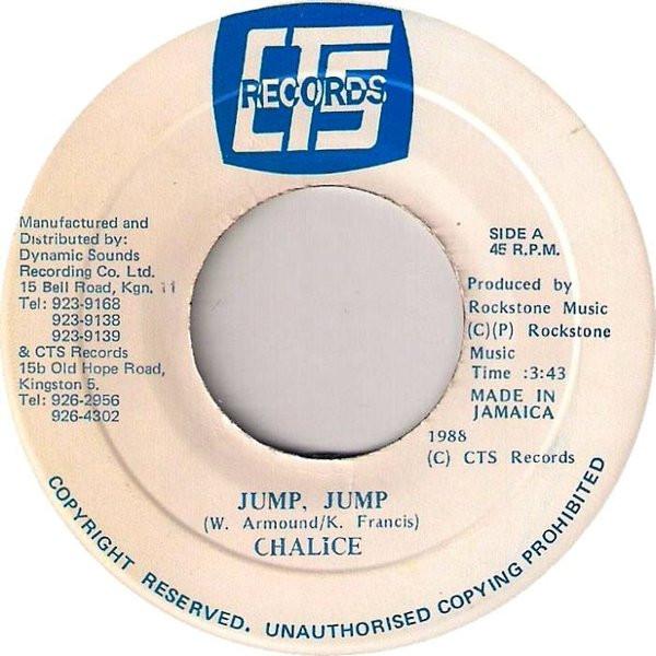 7-дюймовая пластинка CHALICE Jump Jump NONE CTS Records 1988 Ямайка Регги Ска Даб Б/у
7-дюймовая пластинка CHALICE Jump Jump NONE CTS Records 1988 Ямайка Регги Ска Даб Б/у
