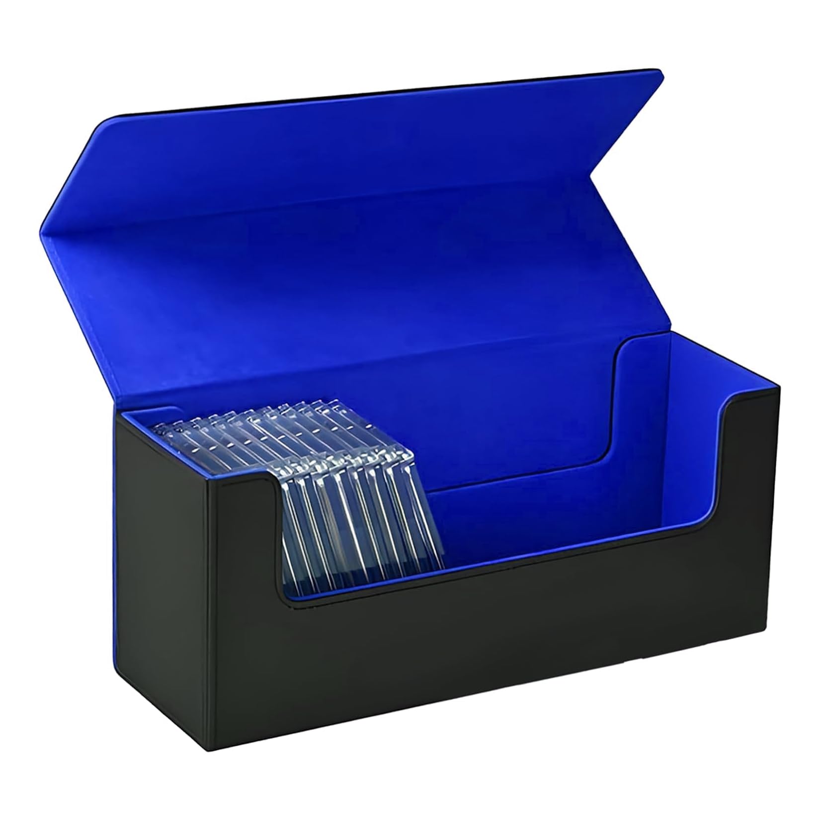 Magnetic Loader Case Trading Card Case PU Leather Magnetic Closure Type Card Loader Box Deck Case Card Loader 36 Cards Card Case Loader Storage синій
Magnetic Loader Case Trading Card Case PU Leather Magnetic Closure Type Card Loader Box Deck Case Card Loader 36 Cards Card Case Loader Storage синій