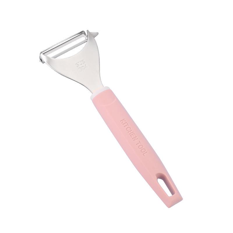 304 Stainless Steel Multi-functional Kitchen Peeler & Scraper for Vegetables, Fruits, Potatoes, and Melons розовый
304 Stainless Steel Multi-functional Kitchen Peeler & Scraper for Vegetables, Fruits, Potatoes, and Melons розовый