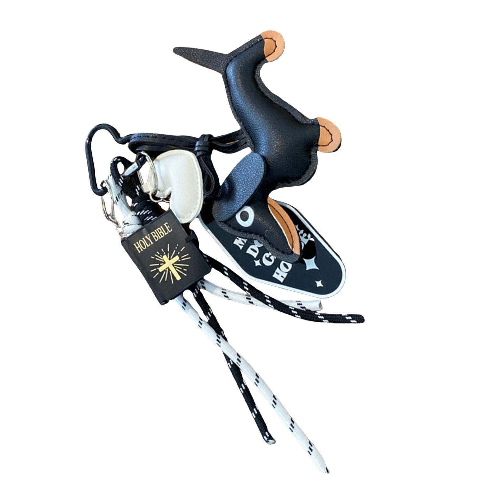 Брелок в ретро-стиле с таксой, ручной работы, из ПУ кожи, щенок, кольцо для ключей, стильный кулон для сумки в виде животного для любителей моды
Брелок в ретро-стиле с таксой, ручной работы, из ПУ кожи, щенок, кольцо для ключей, стильный кулон для сумки в виде животного для любителей моды