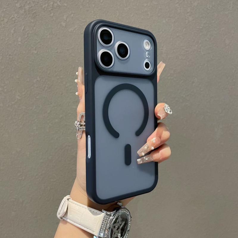 Applicable to iPhone17PROMAX skin-sensitive semi-transparent magnetic mobile phone case Apple 16 lens removable protective case iPhone 17
Applicable to iPhone17PROMAX skin-sensitive semi-transparent magnetic mobile phone case Apple 16 lens removable protective case iPhone 17
